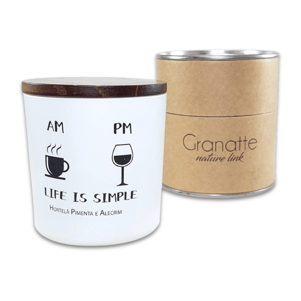 Vela Vegetal Aromática Para Escritórios | Home Office - Tubet